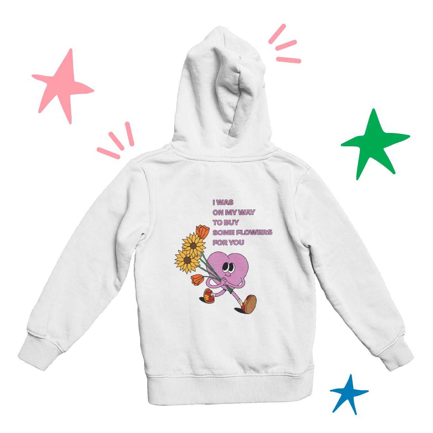 flowers for you hoodie Team1DFrance